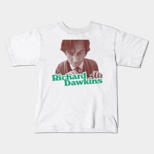 Richard Dawkins // Free Thinker Atheism FanArt Kids T-Shirt